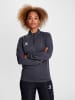 Hummel Hummel Halbreißverschluss Sweatshirt Hmlauthentic Multisport Damen in ASPHALT
