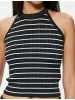 KOTON Tanktop in Schwarz Gestreift