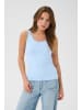 Kaffe Jersey-Top ärmellos KAOMI Slim fit in Windsurfer