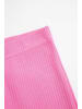 Coccodrillo Gerippte Leggings mit langem Bein in rosa