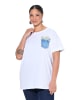 MIAMODA Shirt in schneeweiß