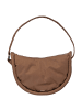 SANDQVIST Curve Half Moon Bag S - Umhängetasche 26 cm (black) in dark taupe
