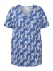 Ulla Popken Pyjama in taubenblau