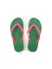 Flip Flop Zehentrenner "originals*color block" in Smaragdgrün / Pink