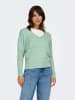 ONLY Feinstrick Pullover ONLRICA LIFE Longsleeve V-Ausschnitt in Mint