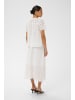 Kaffe Bluse kurzarm KAmolly Regular fit in Chalk