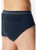 Schiesser Rio Slip / Unterhose Cotton Flex in Blau / schwarz
