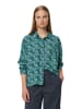 Marc O'Polo DENIM Print-Bluse loose in multi/glacier mist