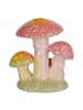 Butlers Butlers Vase ENCHANTED FOREST Pilze in Pink / Gelb