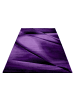 KADIMA DESIGN Teppich Kurzflor Abstrakt Polypropylen saugroboter Wohnzimmer in Violett