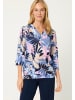 Olsen Tunikashirt Clara in marine mehrfarbig