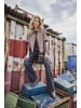 Aniston CASUAL Hemdbluse in hellbeige-schwarz-braun-hellbraun