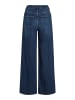 Vila Wide Fit Jeans in Dark Blue Denim