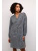 Kaffe Kleid KAamber Oversize fit in Grey_CelestialBlue Wavy Print