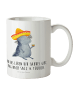 Mr. & Mrs. Panda Kindertasse Axolotl Tequila mit Spruch in Weiß
