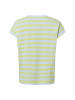 Marie Lund Shirt in hellblau gelb - 0003