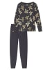 Schiesser Pyjama Comfort Nightwear in graphit
