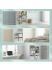 relaxdays Bücherregal in Weiß - (B)60 x (H)178,5 x (T)24 cm