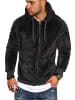 behype Fleecejacke Teddy-NZ in schwarz