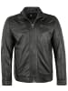 Otto Kern Lederjacke Lammnappa in Schwarz