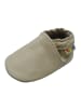 Yalion Leder-Krabbelschuhe in Hellbraun