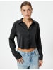 KOTON Shirt in Schwarz