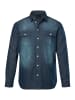 JP1880 Hemd in denimblau