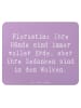 Mr. & Mrs. Panda Mouse Pad Spruch Floristin Tagträumerin mit Spruch in Lavendeltraum