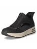 rieker Schlupfstiefel in schwarz