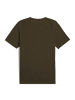 Puma T-Shirt 1er Pack in Dunkelgrün (Dark Olive)