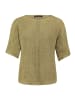 Betty Barclay Strickpullover kurzarm in Soft Olive