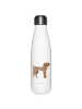 Mr. & Mrs. Panda Trinkflasche Edelstahl Hund Dogge ohne Spruch in Weiß