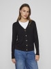 Vila Strickjacke in Black Beauty