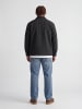 JACK & JONES PLUS Overshirt in Black