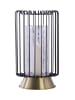 Kayoom Kerzenständer Malibu 125 in schwarz - gold