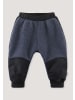 Hessnatur Hessnatur Wollfleece Hose mit Softshell aus Bio-Merinowolle in graphitblau