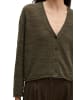 Marc O'Polo Slub-Cardigan loose in Mossy Earth