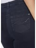 GOLDNER 7/8-Jeanshose Schmale Stretchhose BELLA in dunkelblau