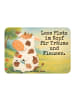 Mr. & Mrs. Panda Magnet Kuh Design mit Spruch in Weiß