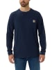 CARHARTT  Longsleeve "Forced Flex 104617" in Blau