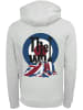 F4NT4STIC Hoodie The Who Flag Blanket in grau meliert