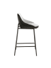 Angel Cerdá Hocker 4100 in Schwarz/Grau – (B)51 x (H)90 x (T)50 cm