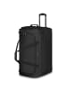 Redolz Duffle Essentials 2-Rollen Reisetasche Set 2-tlg. L+L mit Dehnfalte in black