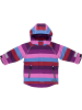 Villervalla Winterjacken Streifen XT in lila