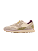 Victoria Low-Top-Sneaker aus Leder, „Root Washed“ Beige