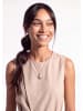 PURELEI Kette Sun Rosenquarz Silber