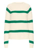 Fransa Strickpullover FRKAMIA Regular fit in Whisper White w. Bosphorus