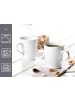Ritzenhoff & Breker 6er Set Kaffeebecher Vio in 300 ml in weiß