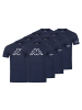Kappa Kappa 8er Set T-Shirt LOGO in Navy