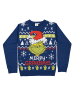The Grinch The Grinch Weihnachtspullover Strick Pullover Ugly Christmas Sweater in blau